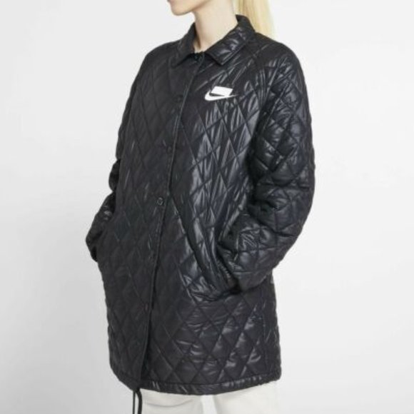 nike nsw quilted jacket